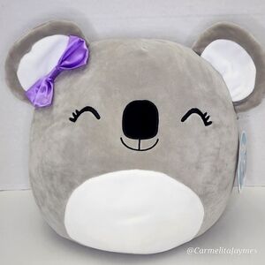 ROSA 🐨 Koala Bear w/Purple Bow Claire's Exclusive Original Squishmallow ☆ NWT ☆